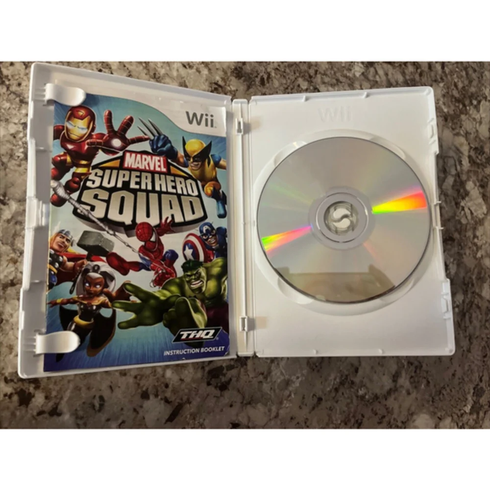 Marvel Super Hero Squad Game (Nintendo Wii) Complete‎ In Box-VGC